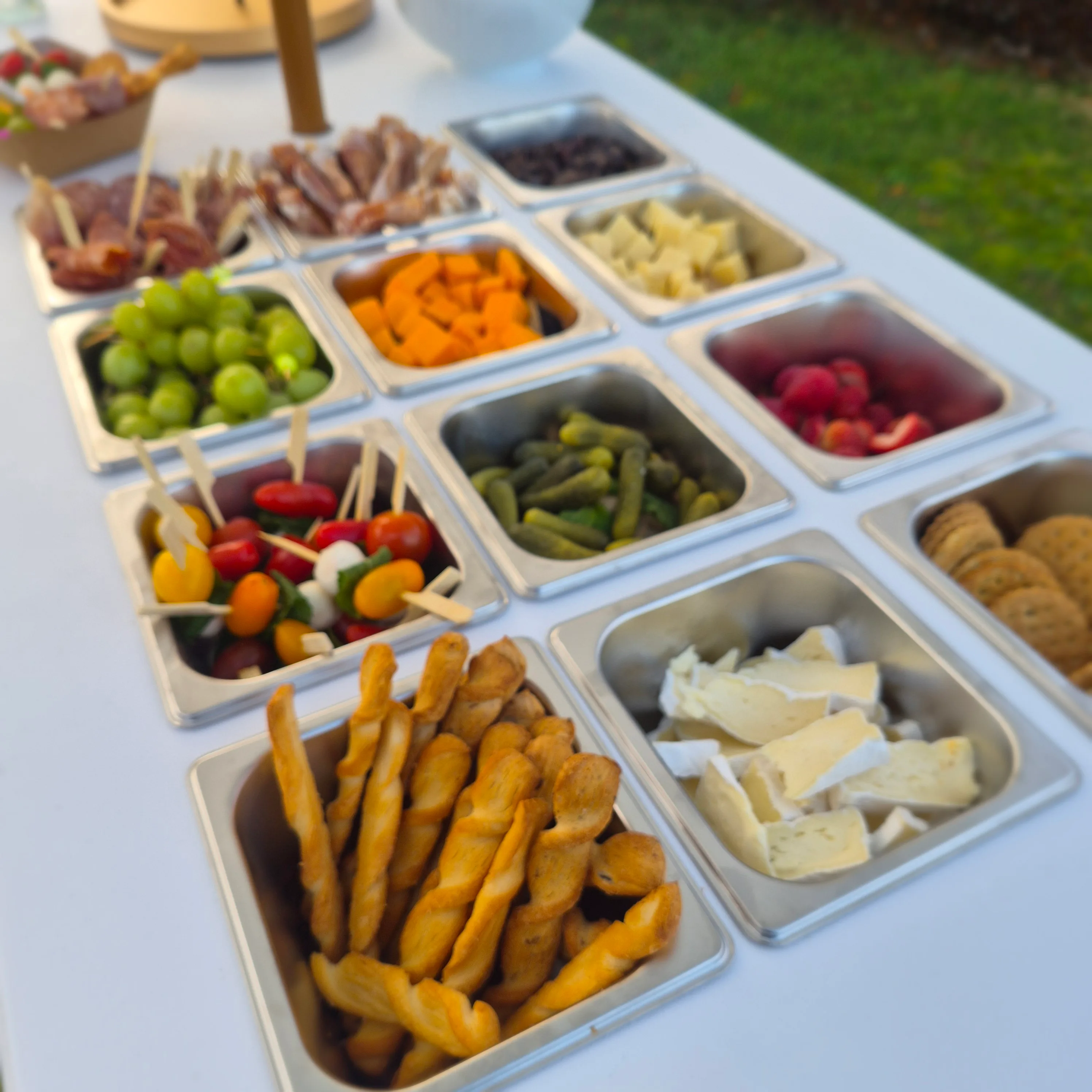 Artisanal charcuterie spread with premium ingredients